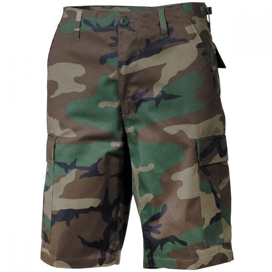 MFH US BDU Bermuda Shorts Woodland