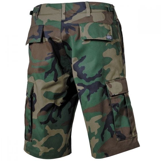 MFH US BDU Bermuda Shorts Woodland