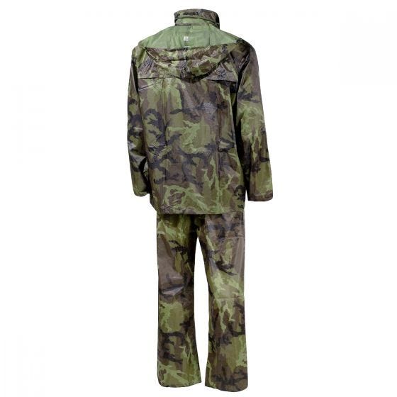 MFH 2-Piece Rain Suit Czech Woodland