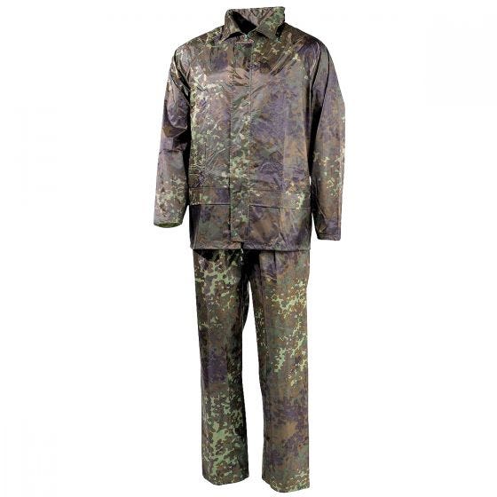 MFH 2-Piece Rain Suit Flecktarn