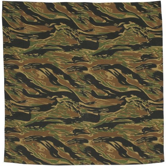 MFH Bandana Cotton Tiger Stripe