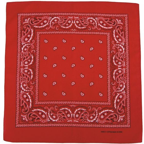 MFH Bandana Cotton Red