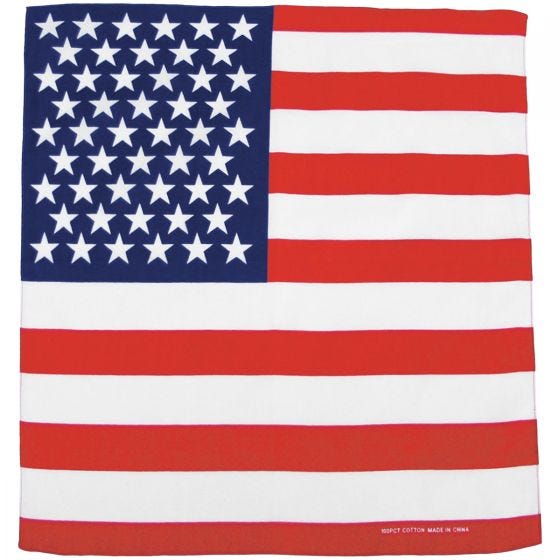 MFH Bandana Cotton US Flag