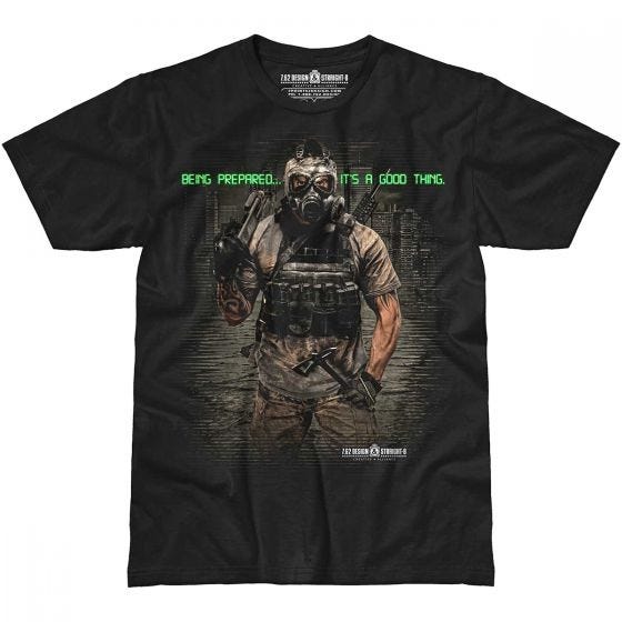 7.62 Design Being Prepared T-Shirt Black