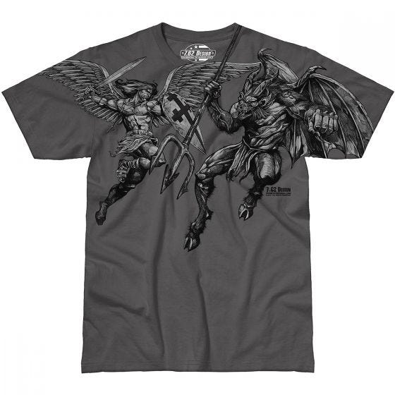 7.62 Design St. Michael Vengeance T-Shirt Charcoal