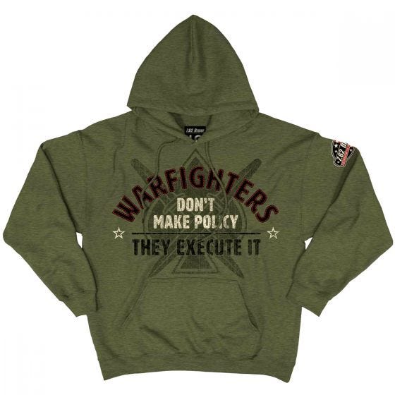 7.62 Design Warfighters Hoodie Heather Green