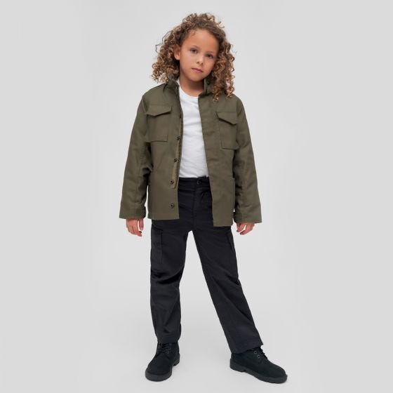 Brandit Kids US Ranger Trousers Black