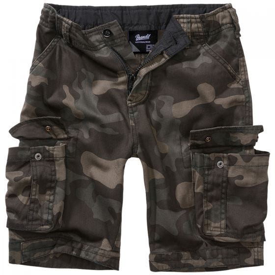 Brandit Kids Urban Legend Shorts Dark Camo