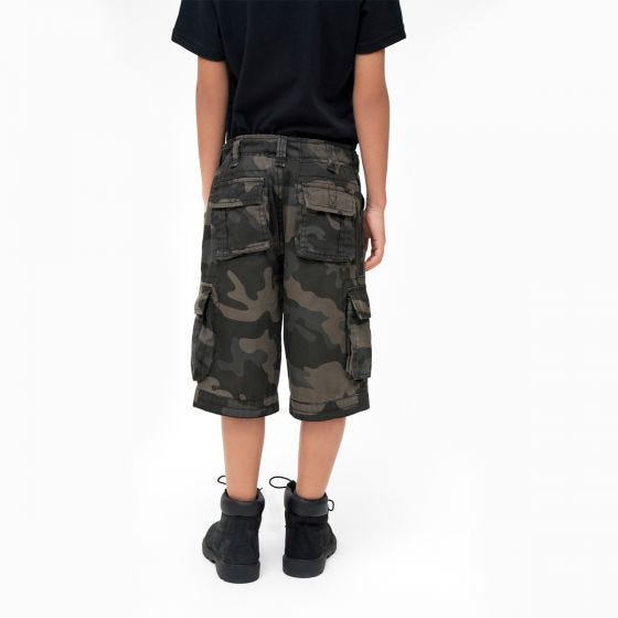 Brandit Kids Urban Legend Shorts Dark Camo