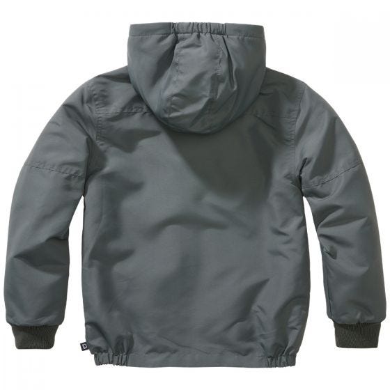 Brandit Kids Windbreaker Front Zip Anthrazit