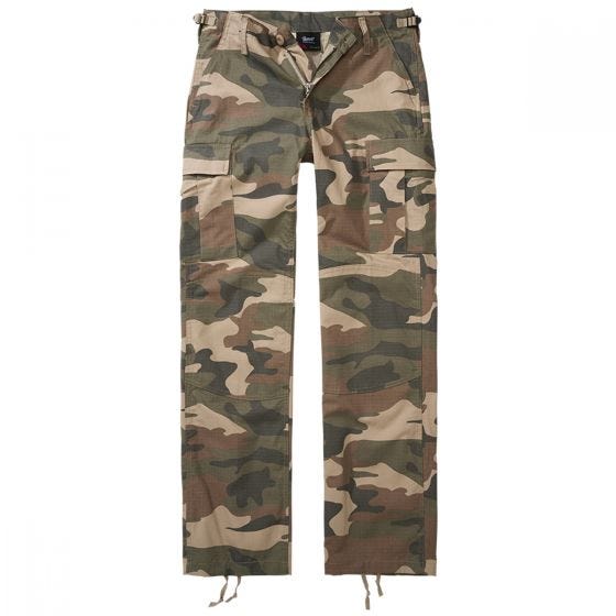 Brandit Ladies BDU Ripstop Trousers Light Woodland