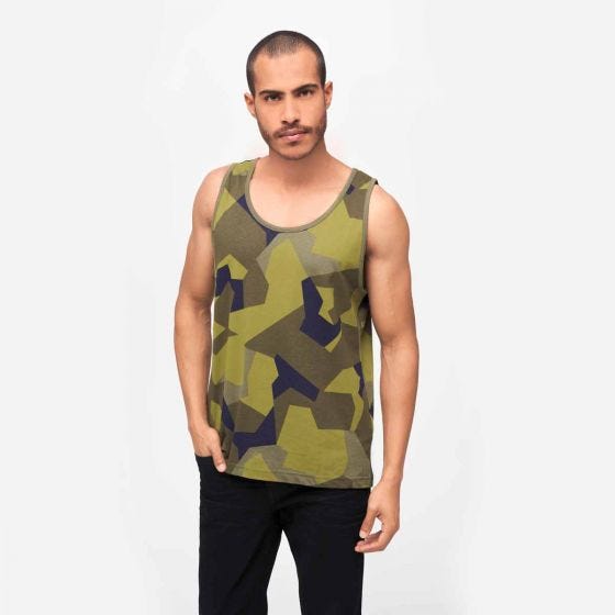 Brandit Tank Top Swedish M90 Camo