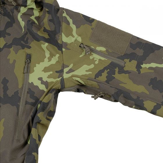 MFH Soft Shell Jacket Scorpion Czech Woodland