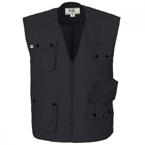 Fox Outdoor Microfibre Vest Black