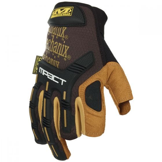 Mechanix Wear M-Pact Framer Leather Gloves Ver. 1 Brown