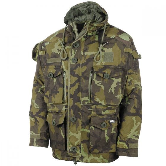 MFH Commando Jacket Smock Czech Woodland