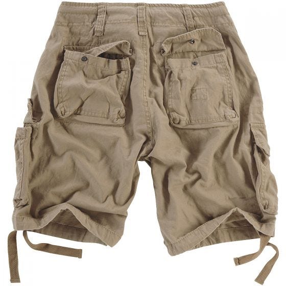 Surplus Airborne Vintage Shorts Washed Beige