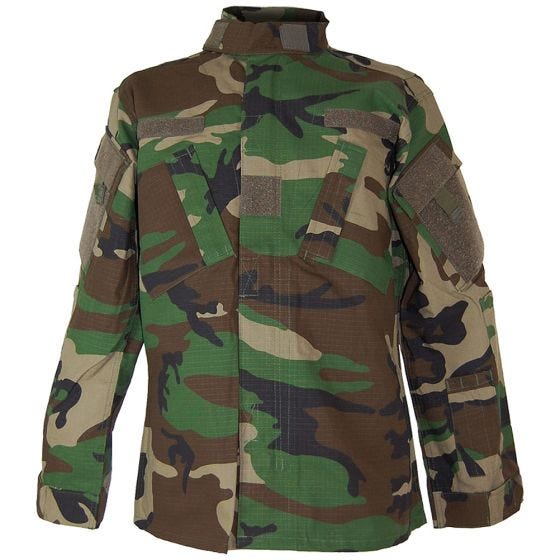 Teesar ACU Combat Shirt Woodland