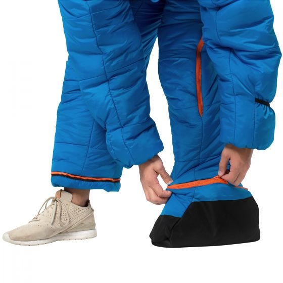 Selk'bag Original 6G Sleeping Bag Suit Blue Puffin