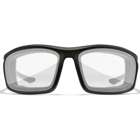 Wiley X WX Grid Glasses - Clear Lenses / Matte Black Frame