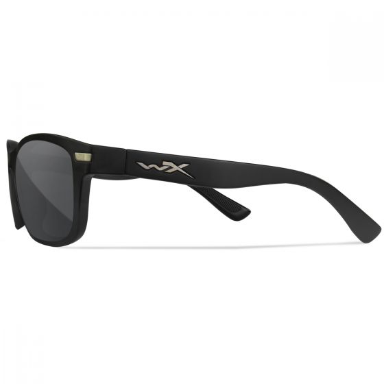 Wiley X WX Helix Glasses - Grey Lenses / Matte Black Frame