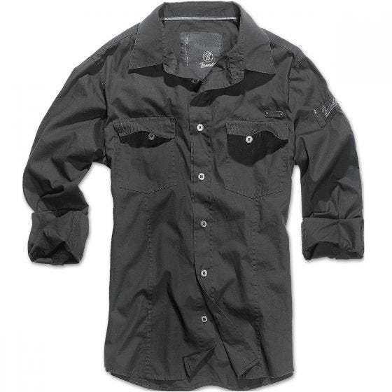Brandit SlimFit Shirt Black