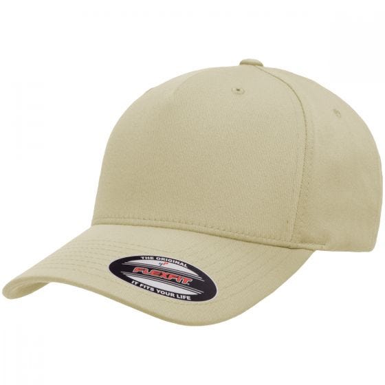 Flexfit 5 Panel Cap Khaki