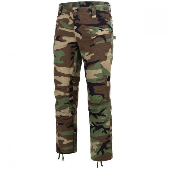 Helikon SFU NEXT Mk2 Trousers Polycotton R/S US Woodland