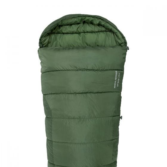 Highlander Forces Phoenix Spark 150 Mummy Sleeping Bag Olive Green