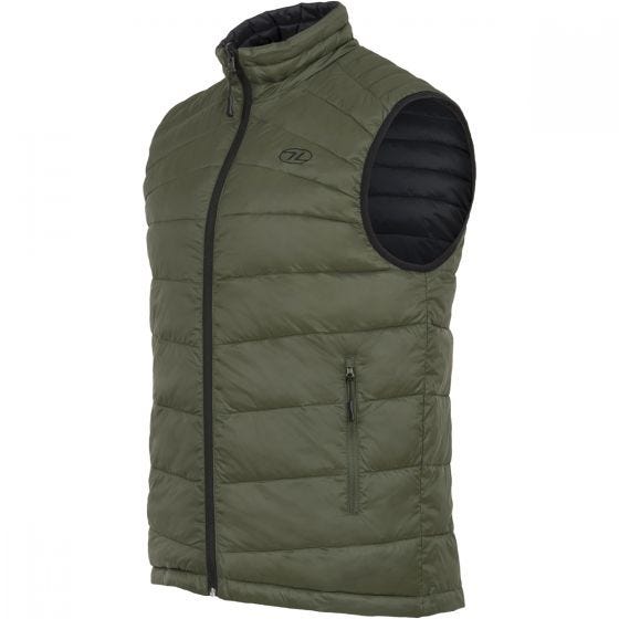 Highlander Forces Reversible Gilet Black / Olive