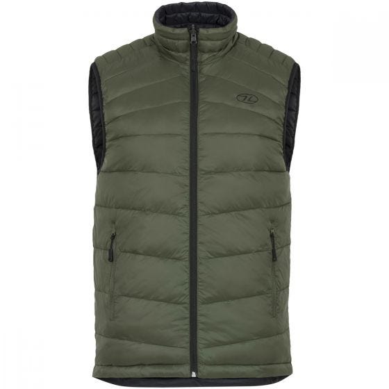 Highlander Forces Reversible Gilet Black / Olive