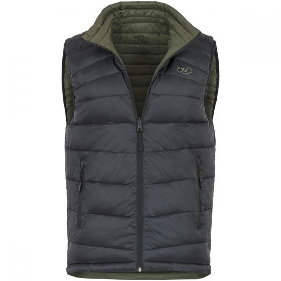 Highlander Forces Reversible Gilet Black / Olive