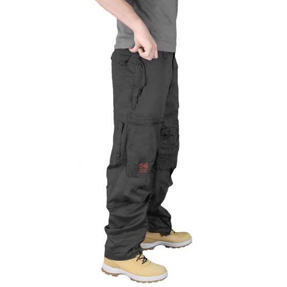 Surplus Infantry Cargo Trousers Black