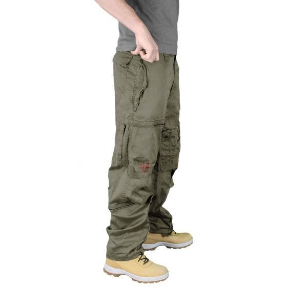 Surplus Infantry Cargo Trousers Olive