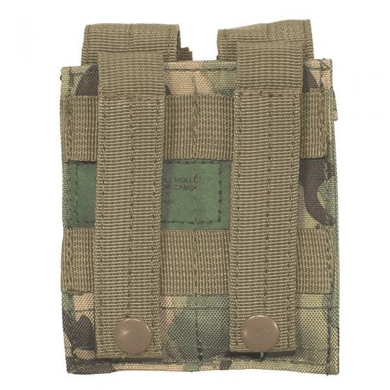 MFH Double 9mm Magazine Pouch Small MOLLE Operation Camo