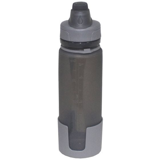 Fox Outdoor Foldable Drinking Bottle Grey