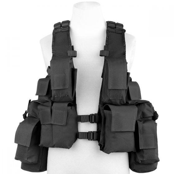 MFH South African Assault Vest Black