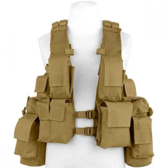 MFH South African Assault Vest Coyote Tan