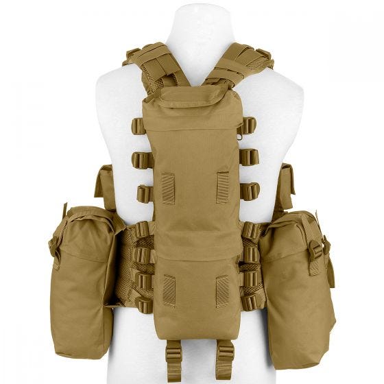 MFH South African Assault Vest Coyote Tan