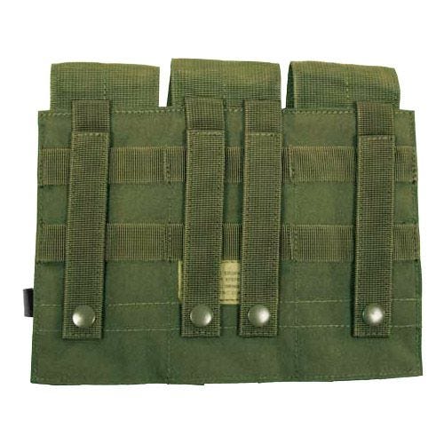 MFH Triple M4/M16 Magazine Pouch MOLLE Olive