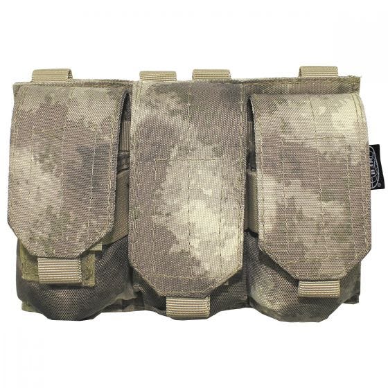 MFH Triple M4/M16 Magazine Pouch MOLLE HDT Camo AU