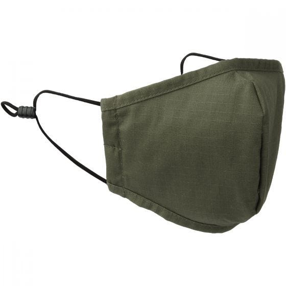 Mil-Tec Mouth/Nose Cover Wide Shape Ripstop Olive