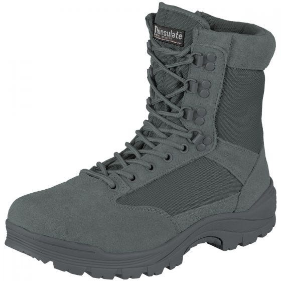 Mil-Tec Tactical Side Zip Boots Urban Grey