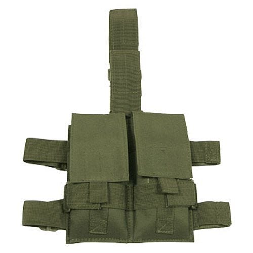 MFH Tactical Leg Pouch Double Magazine Olive