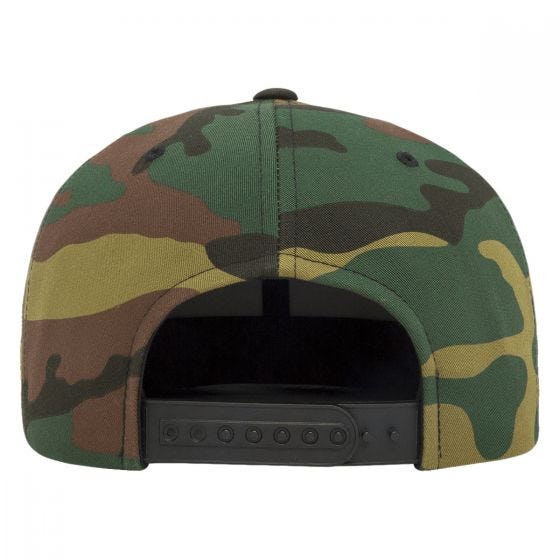 YP Camo Classic Snapback Cap Woodland