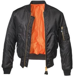 Brandit MA1 Jacket Black