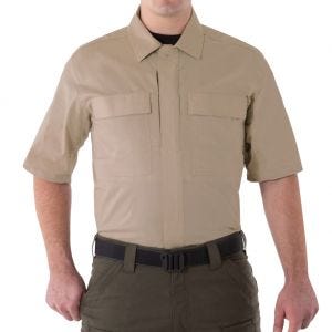 First Tactical Men's V2 Short Sleeve BDU Shirt Khaki