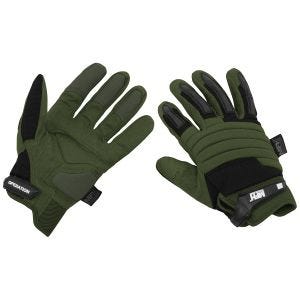 MFH Multipurpose Operation Gloves Olive / Black