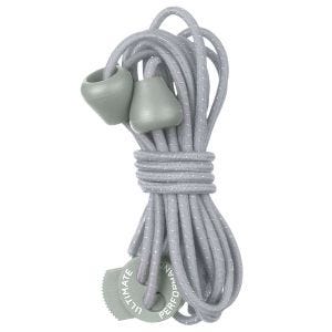 Ultimate Performance Reflective Elastic Laces Silver Grey
