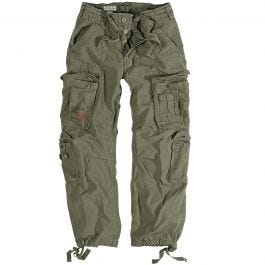 Women's army surplus pants top